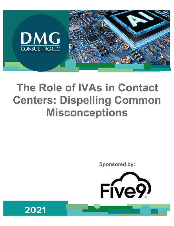 The Role of IVAs in Contact Centers: Dispelling Common Misconceptions cover