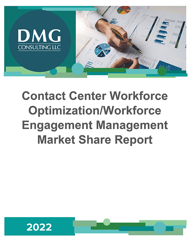 2022 Contact Center Workforce Optimization/Workforce Engagement Management Market Share Report cover
