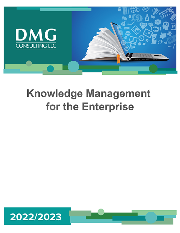 2022 – 2023 Knowledge Management for the Enterprise Report cover