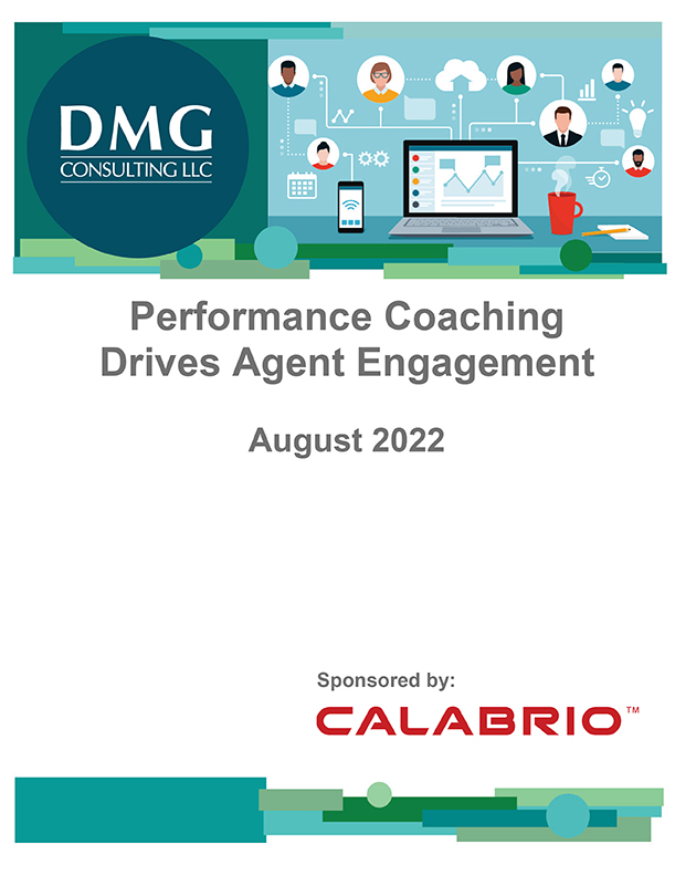 Performance Coaching Drives Agent Engagement cover