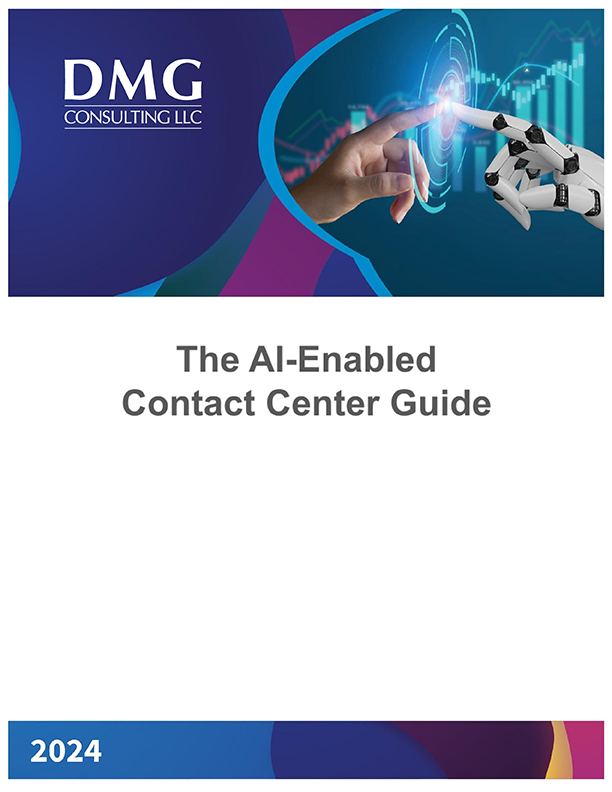 The AI-Enabled Contact Center Guide cover