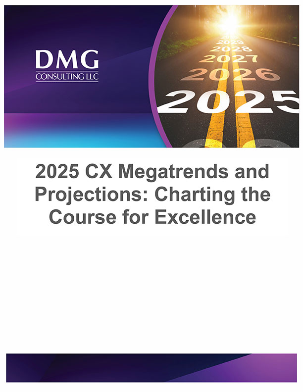 2025 CX Megatrends and Projections: Charting the Course for Excellence cover