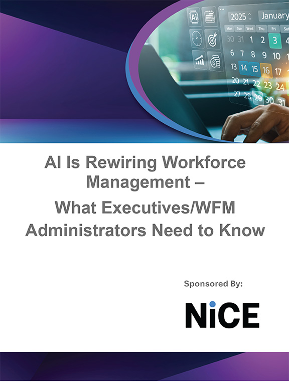 AI is Rewiring Workforce Management – What Executives/WFM Managers Need to Know cover